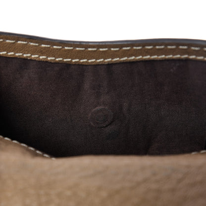 Chloe Grained Calfskin Marcie Square Wallet Nut 7 of 9
