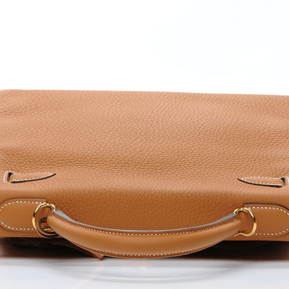 Hermes Taurillon Clemence Kelly Retourne 28 Toffee 11 of 29