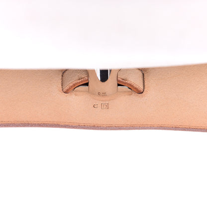 Hermes Toile Vache Calfskin Herbag 30 PM Natural 8 of 11