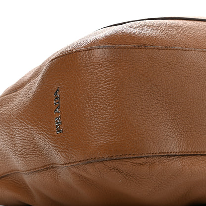 Prada Vitello Daino Hobo Cinnamon 8 of 14