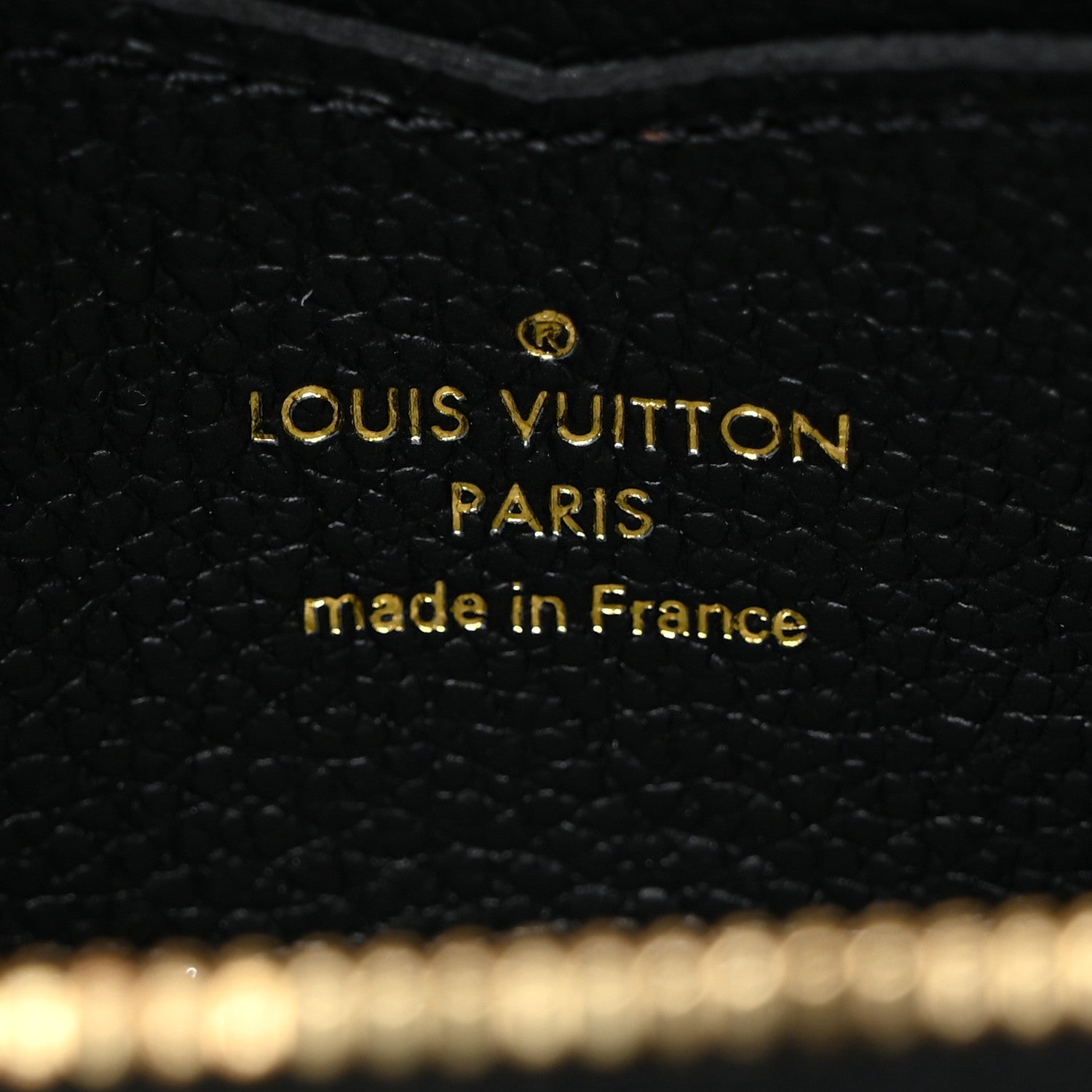 Louis Vuitton Empreinte Zippy Coin Purse Black 6 of 6