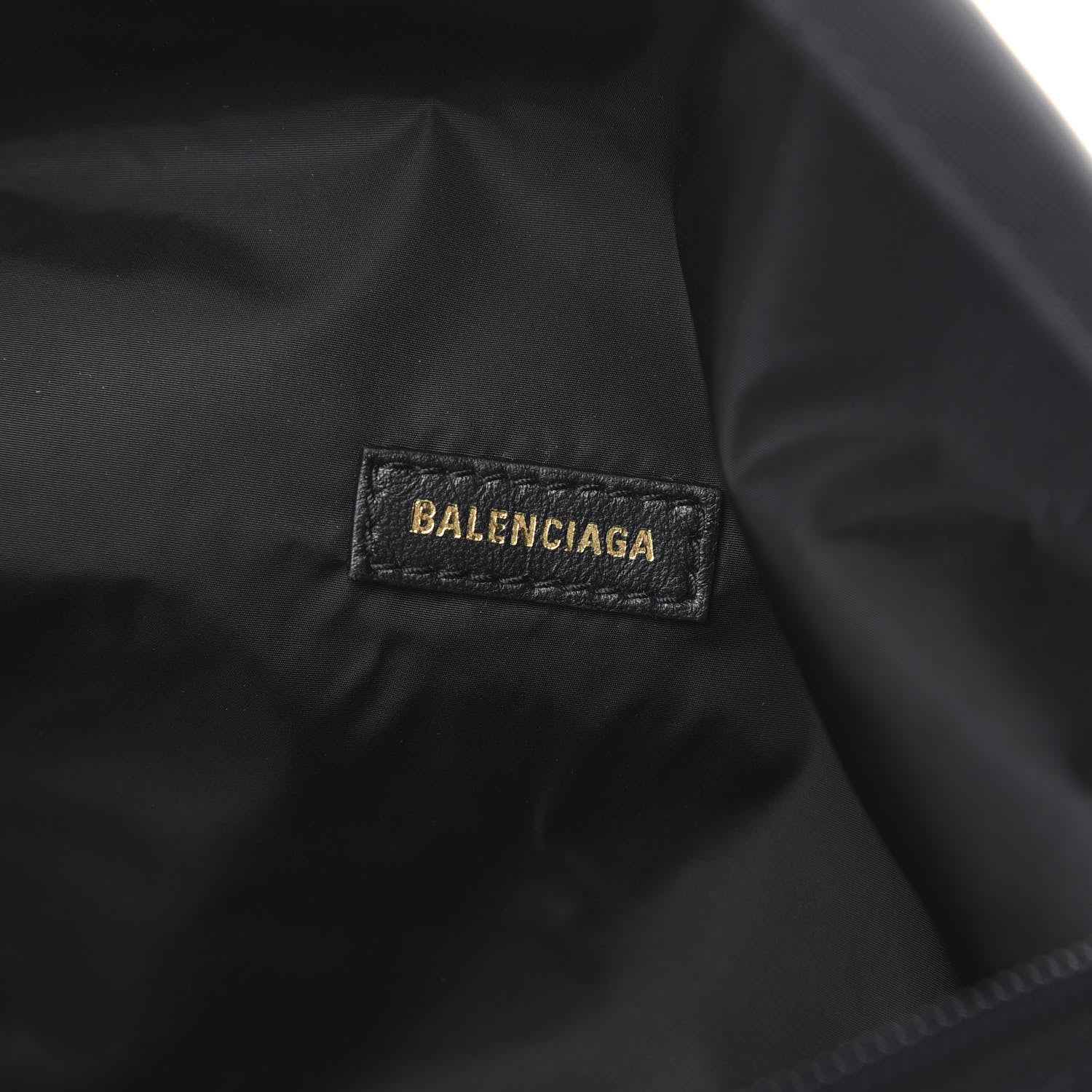 Balenciaga Sport Nylon Logo Embroidered Wheel Beltpack Black 6 of 10