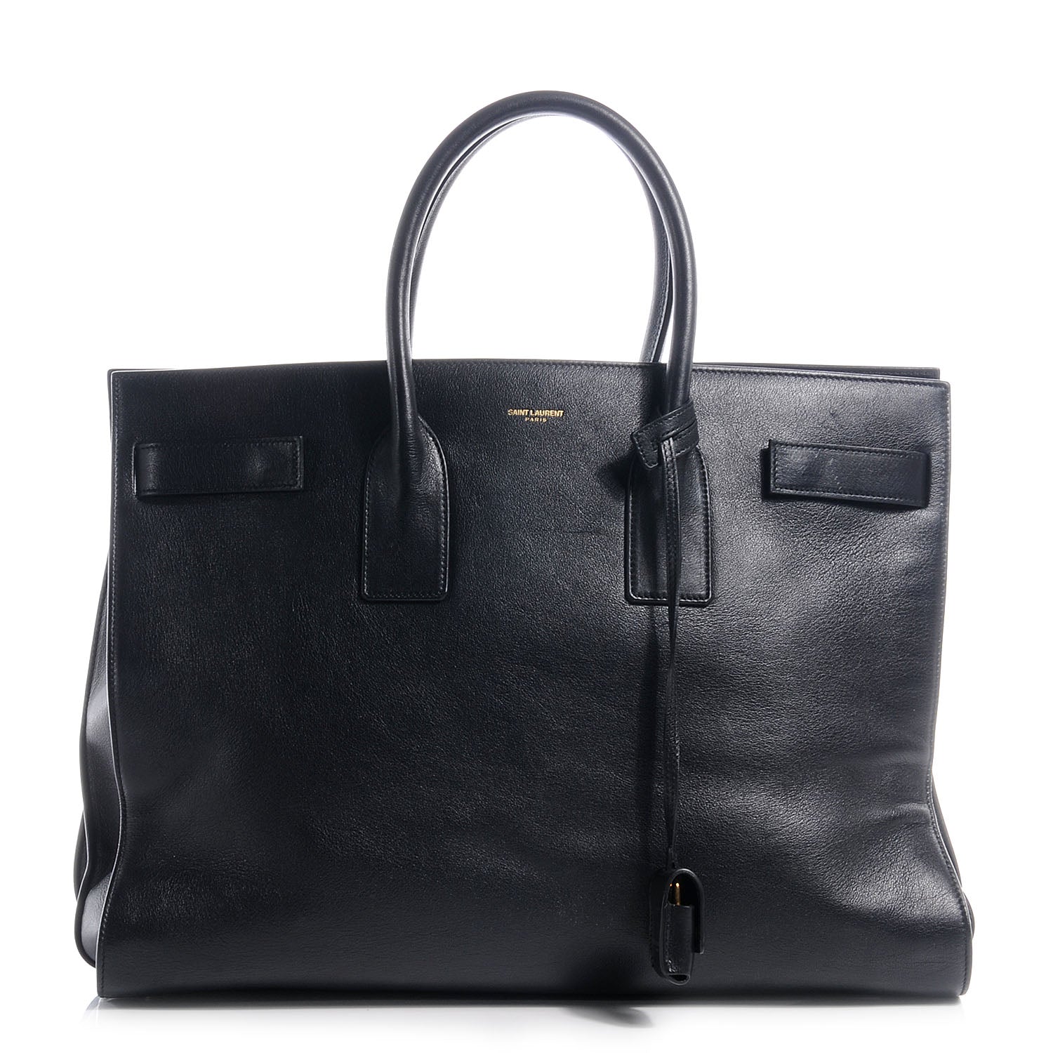 Saint Laurent Leather Large Sac de Jour Carryall Black 1 of 8