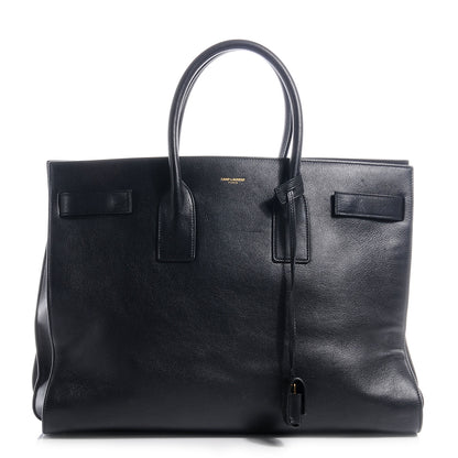 Saint Laurent Leather Large Sac de Jour Carryall Black 1 of 8