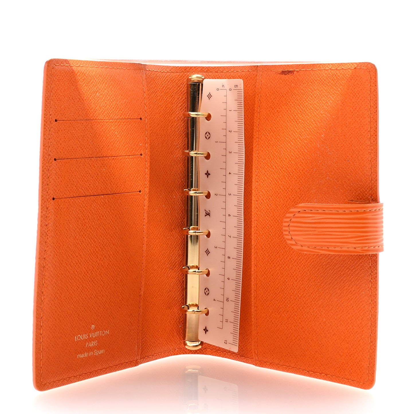 Epi Small Ring Agenda Cover Mandarin