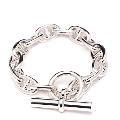 Hermes Sterling Silver Small Chaine D'Ancre Bracelet 3 of 5