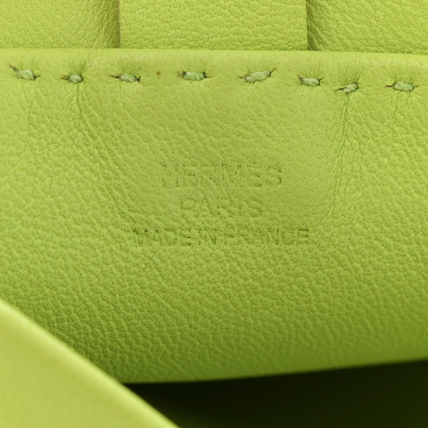 Lambskin Clou De Selle Pouch Kiwi