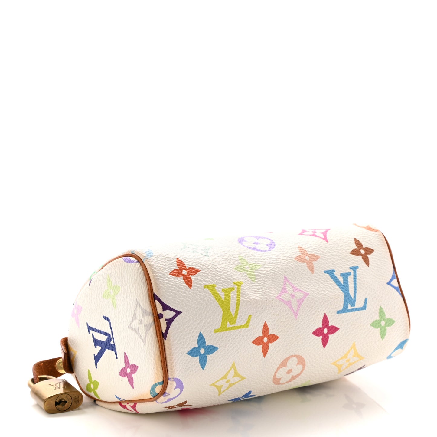 Monogram Multicolor Mini Sac HL Speedy White
