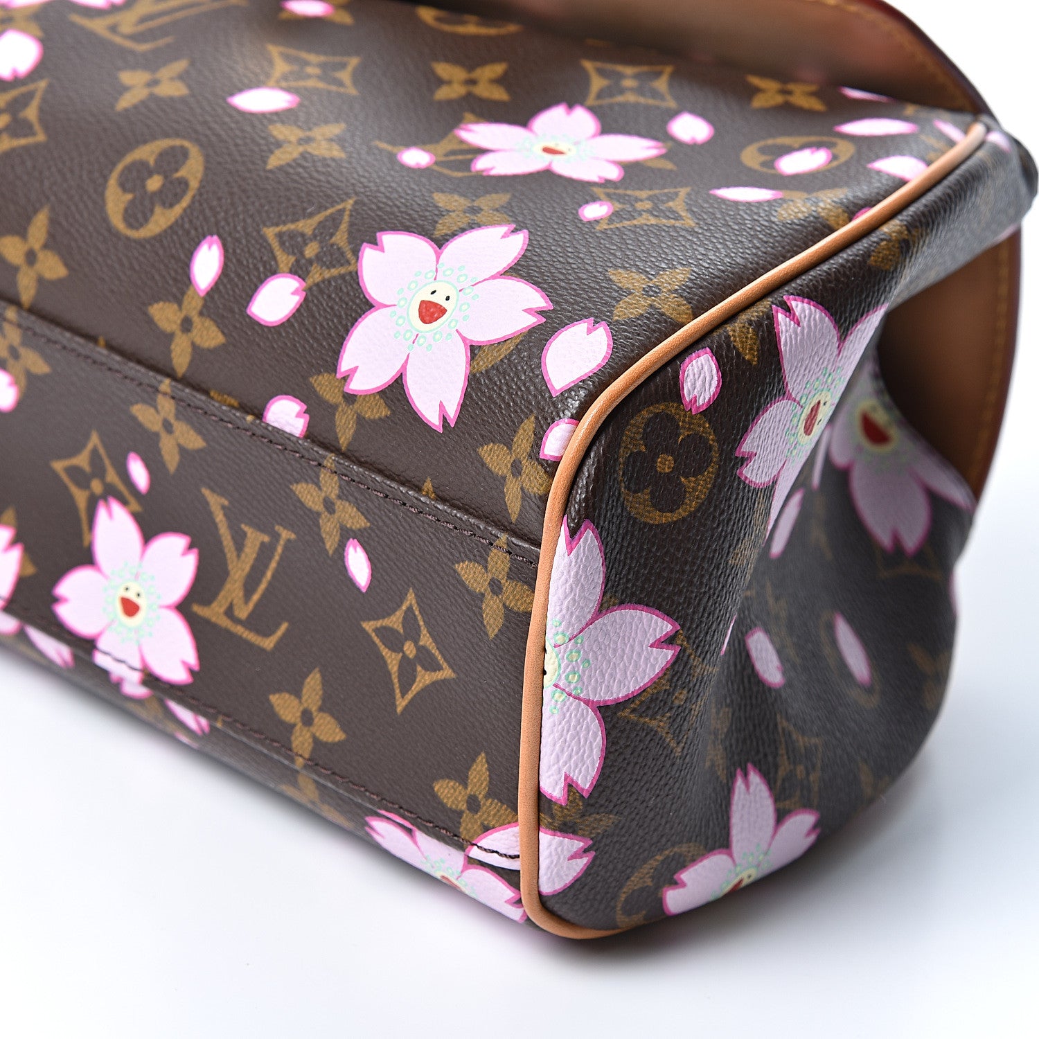 Louis Vuitton Monogram Cherry Blossom Sac Retro Bag Brown 8 of 8