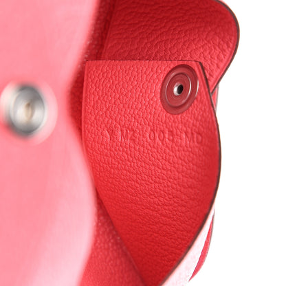 Hermes Chevre Mysore Calvi Card Case Rose Lipstick 6 of 7