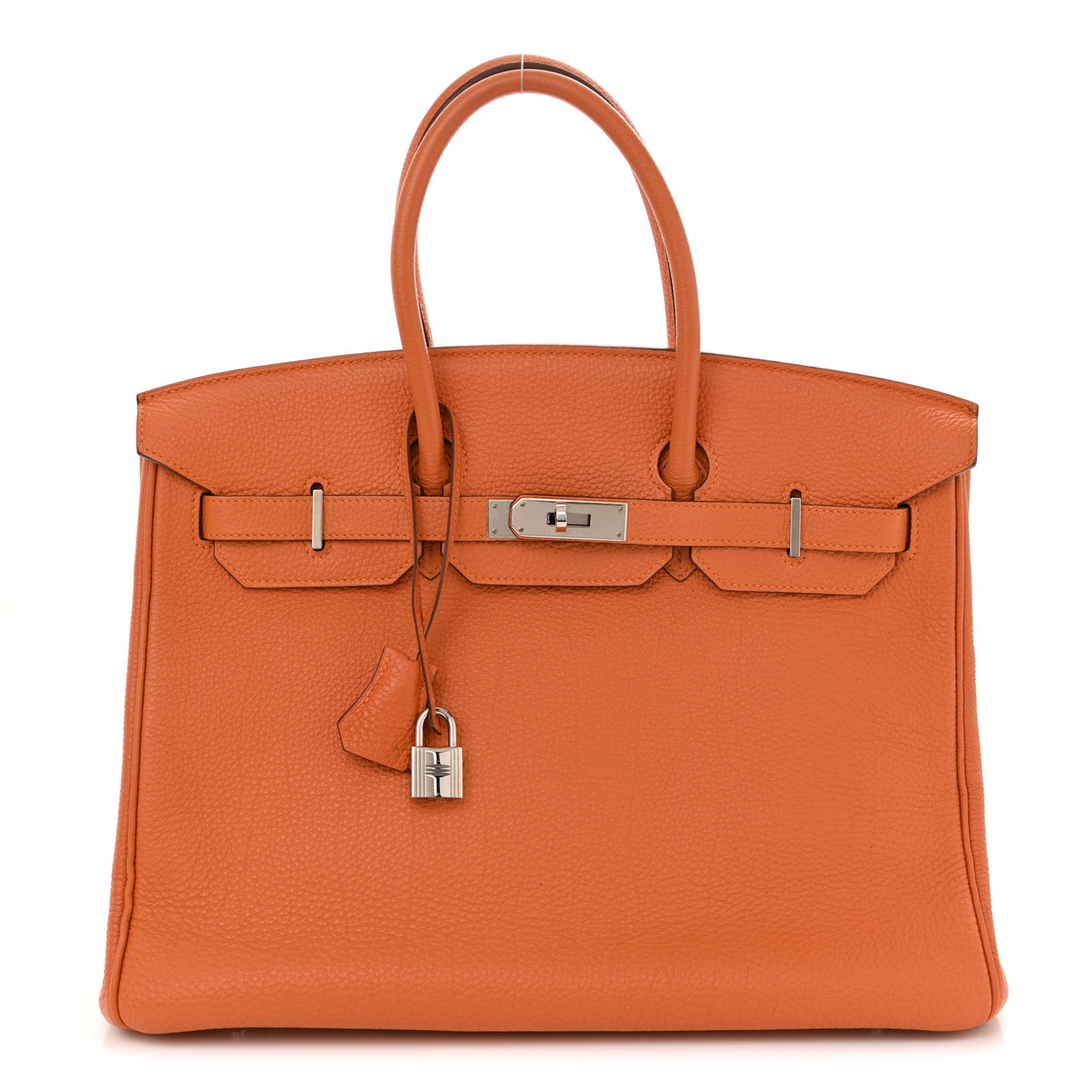 Togo Birkin 35 Orange