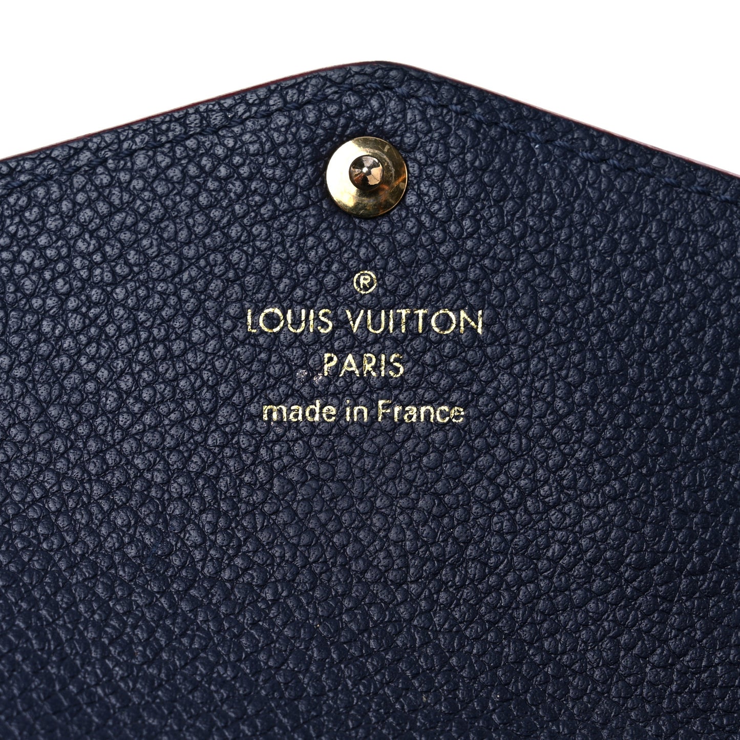 Empreinte Key Pouch Marine Rouge
