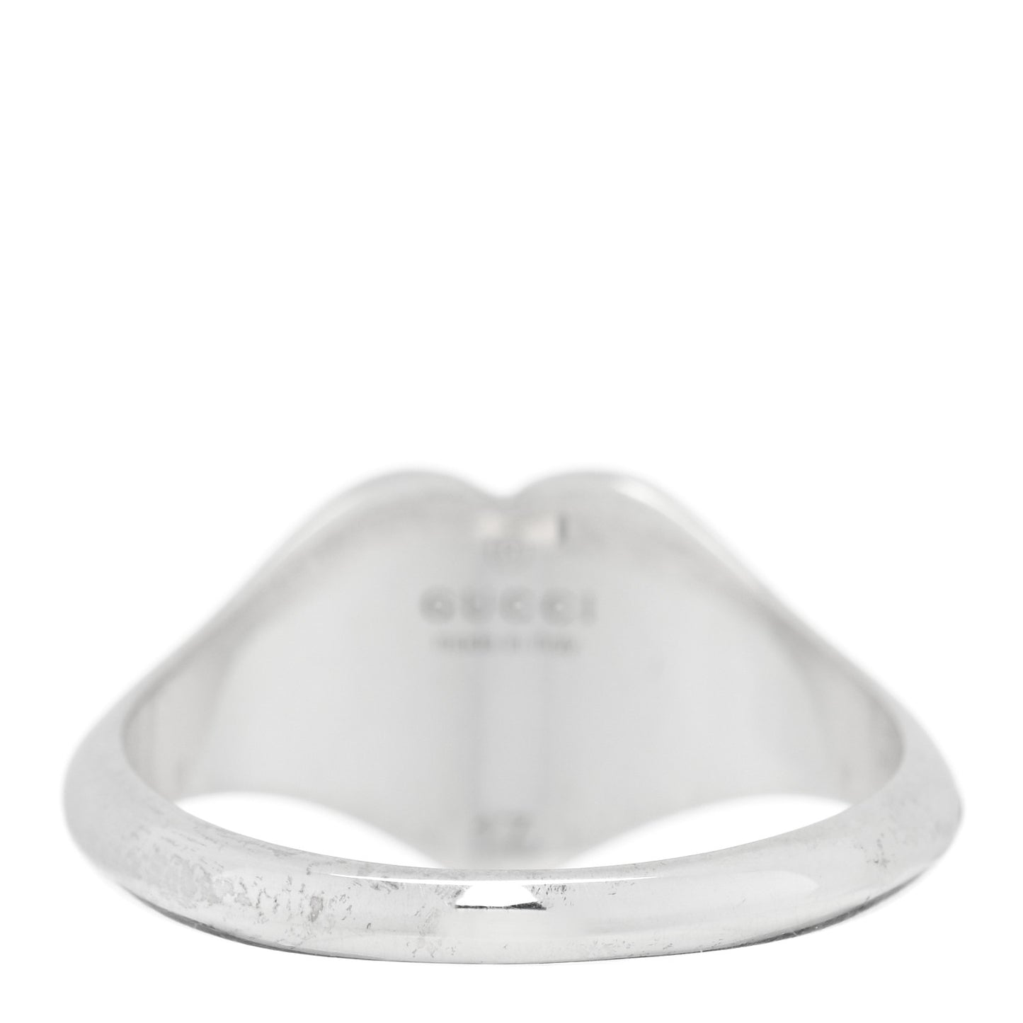 Sterling Silver Enamel Heart Ring 57 8 Red