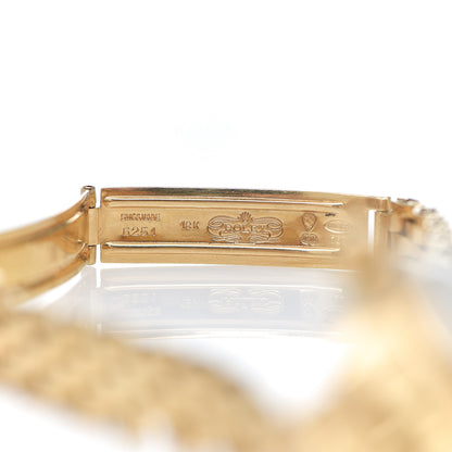 Rolex 18K Yellow Gold 24mm Oyster Perpetual Watch Champagne 6917 5 of 5