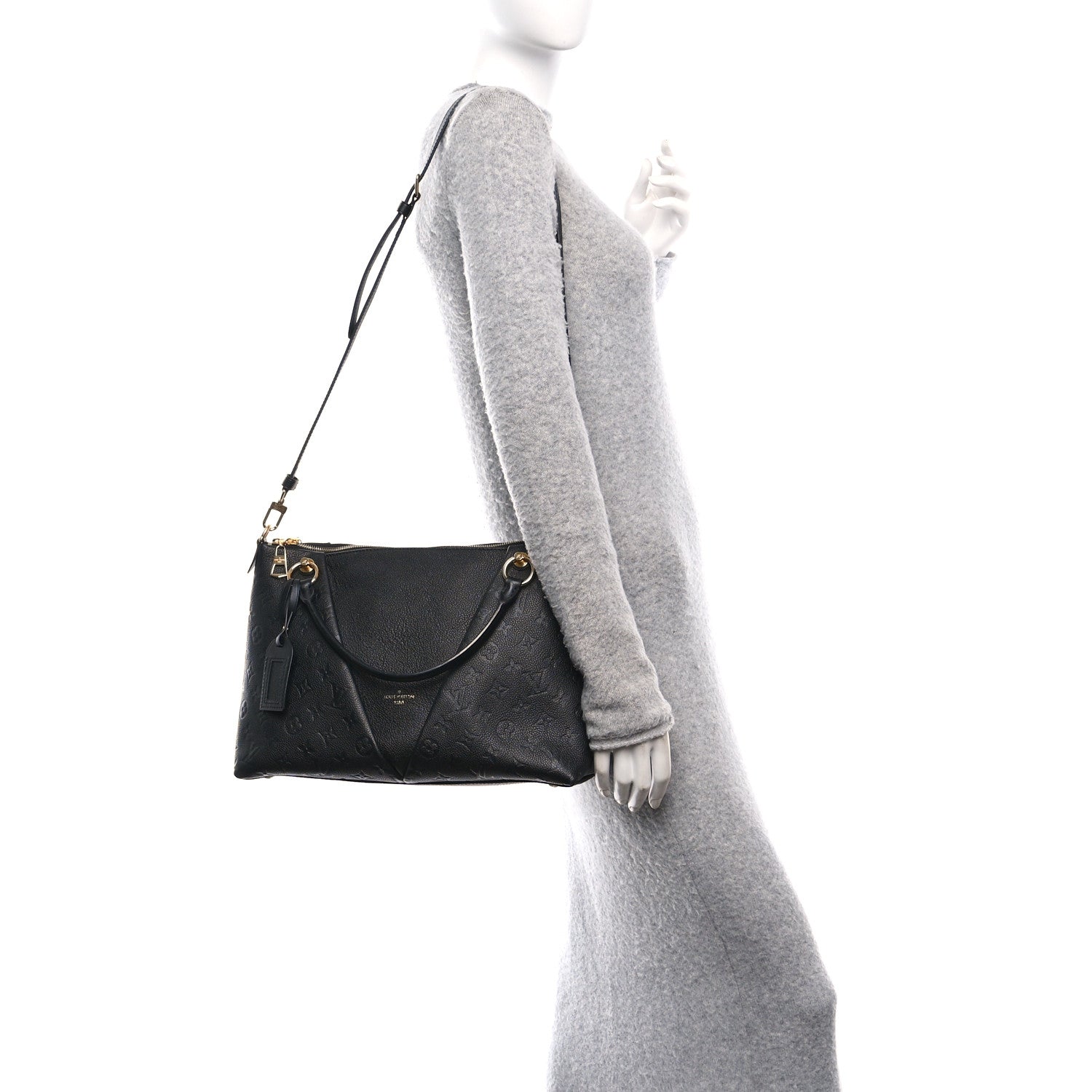 Louis Vuitton Empreinte V Tote MM Black 2 of 10