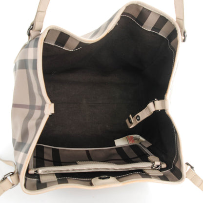 Burberry Smoked Check Small Canterbury Tote Trench 6 of 10