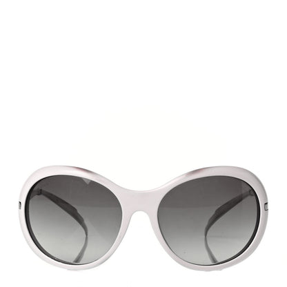 Chanel Butterfly Sunglasses 6037 White 2 of 5