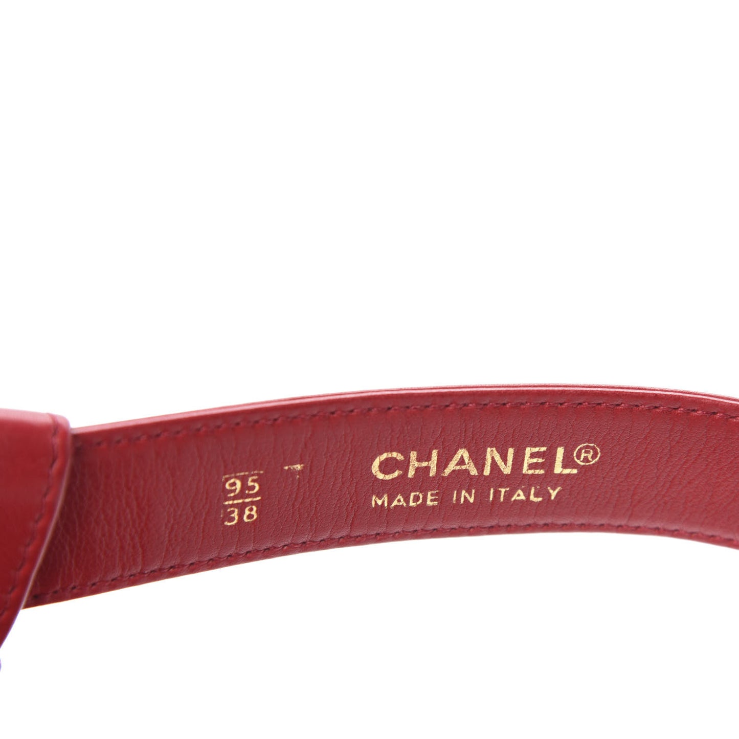Lambskin Quilted Flap Waist Belt Bag 95 38 Red