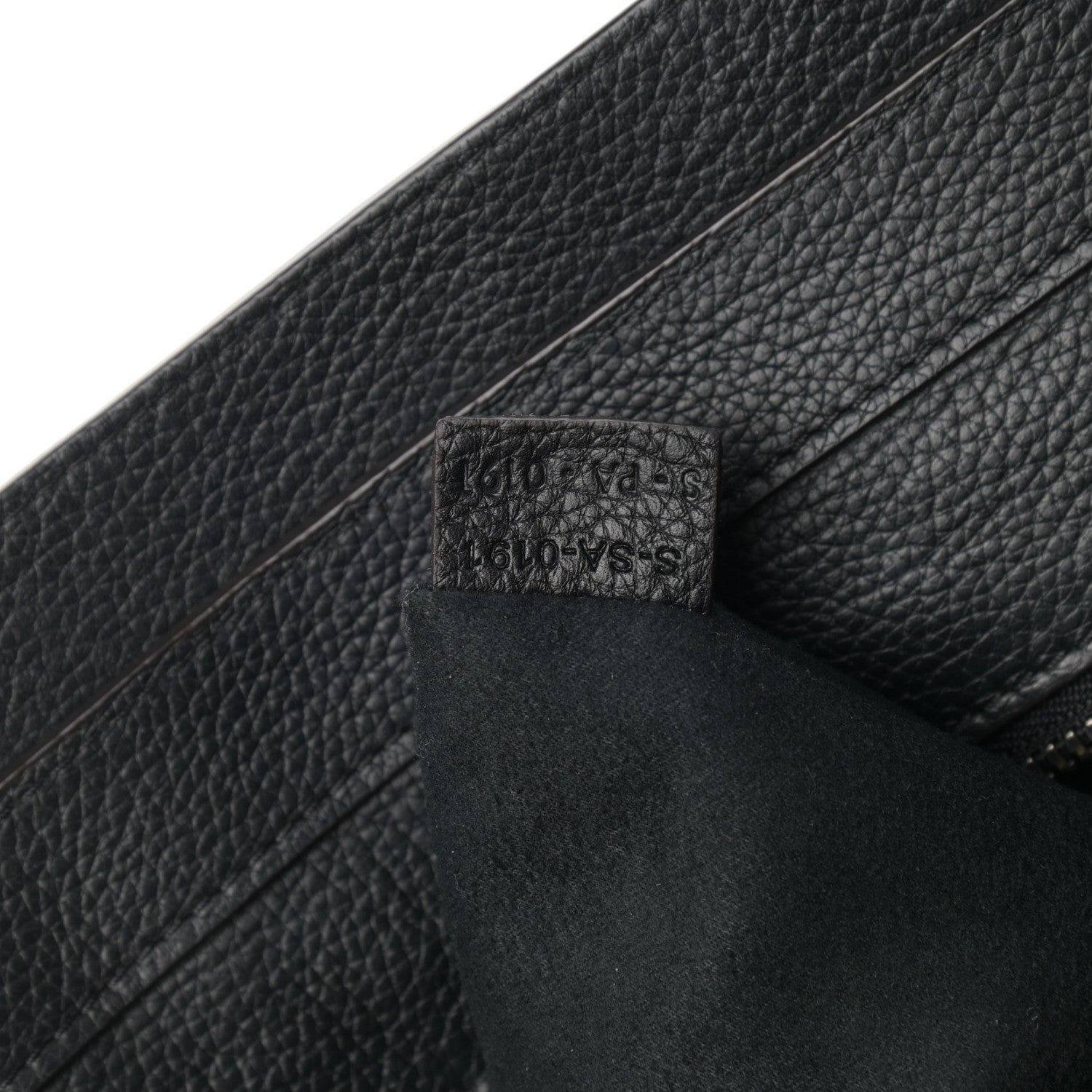 Celine Drummed Calfskin Mini Luggage Black 7 of 11