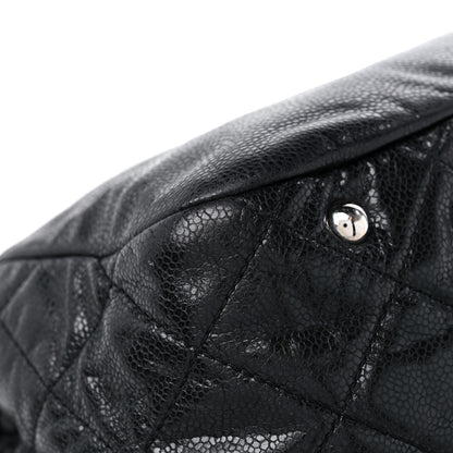 Chanel Caviar Timeless CC Accordion Flap Black 9 of 15