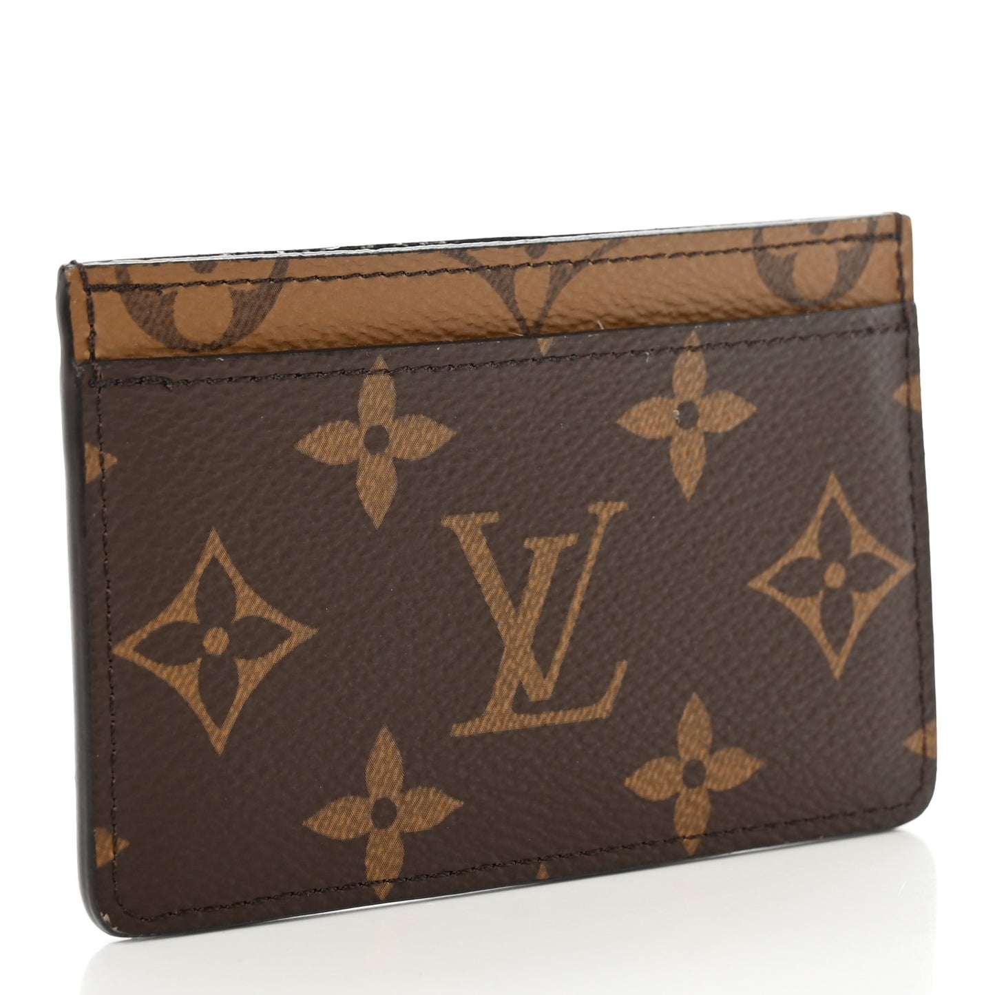 Reverse Monogram Card Holder
