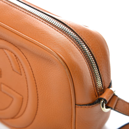 Gucci Pebbled Calfskin Small Soho Disco Bag Curcuma 17 of 17
