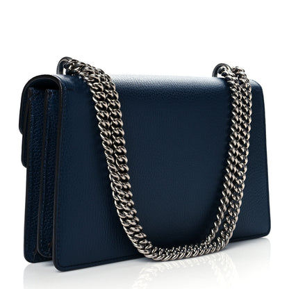 Gucci Dollar Calfskin Crystal Small Dionysus Shoulder Bag Blue Agata Montana Sapphire 3 of 11