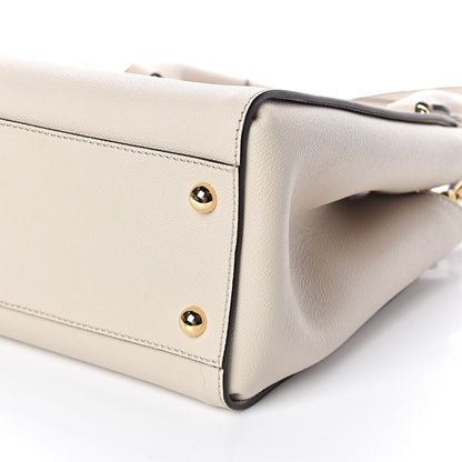 Burberry Soft Grain Calfskin Medium Buckle Tote Limestone 9 of 9