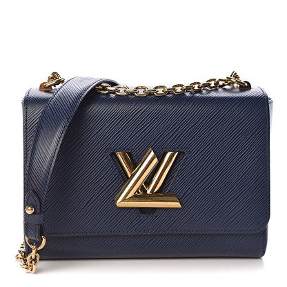 Louis Vuitton Epi Twist Shoulder Bag MM Indigo 1 of 10