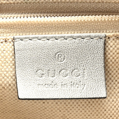 Gucci Metallic Guccissima Medium D Gold Hobo Silver 6 of 10