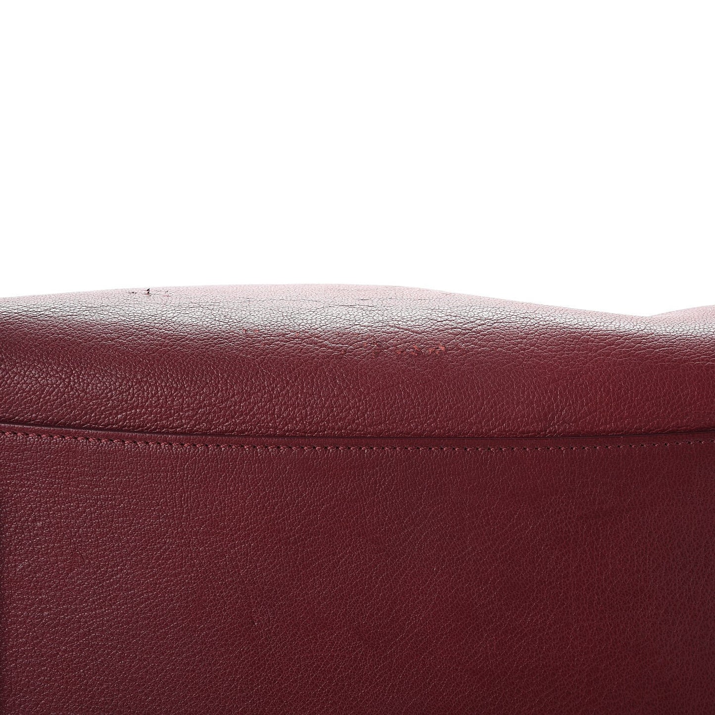 Sugar Goatskin Medium Antigona Oxblood