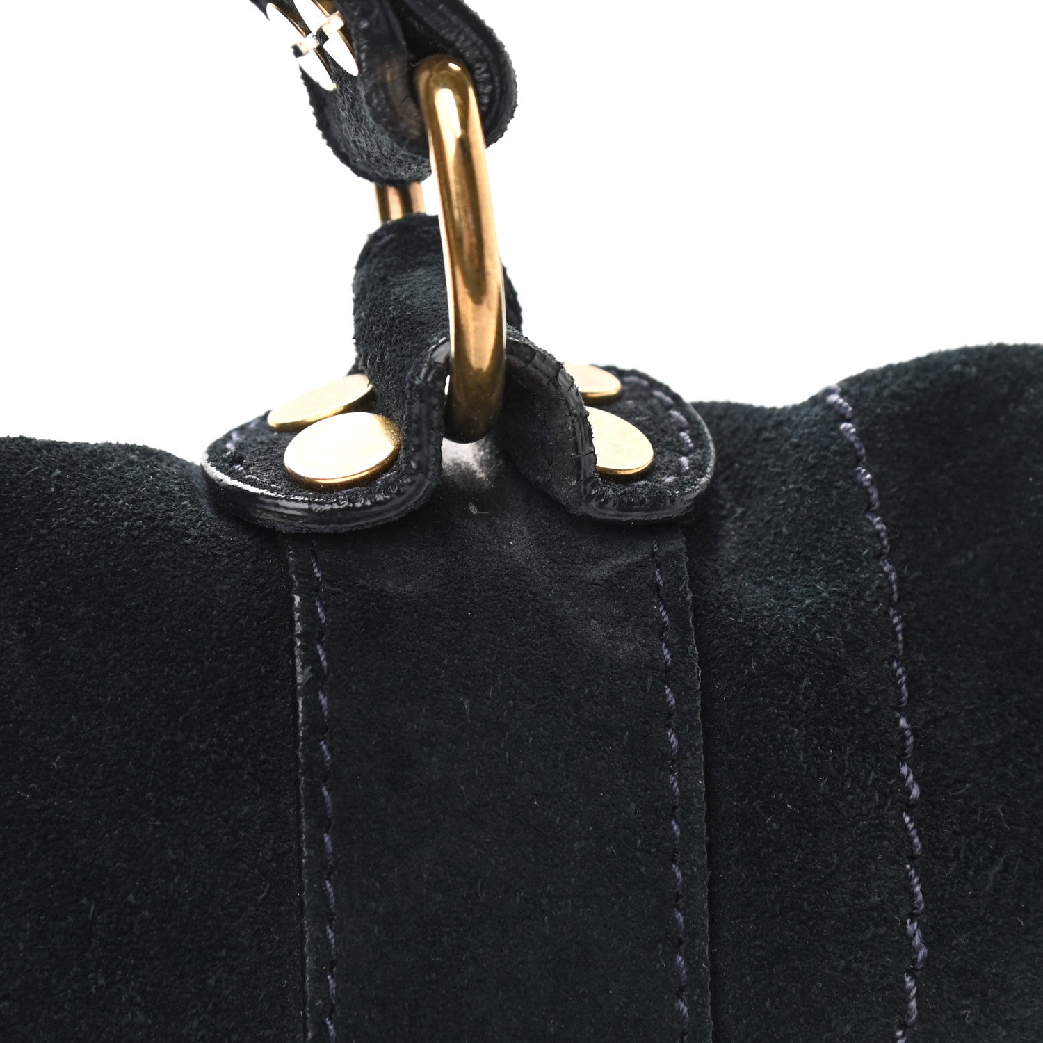 Proenza Schouler Suede Medium PS1 Satchel Navy 18 of 18