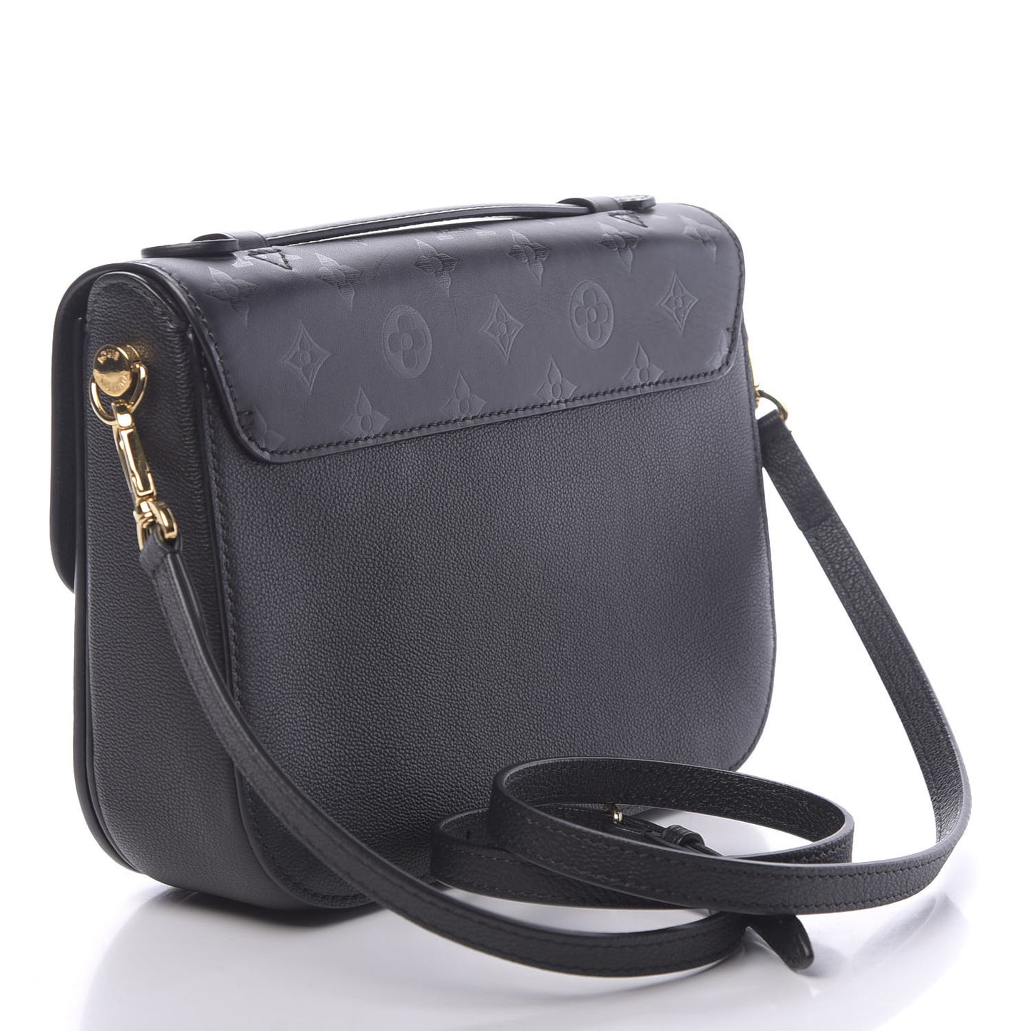 Calfskin Monogram Very Messenger Black