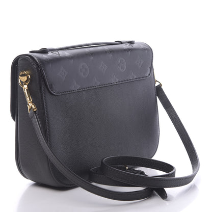 Louis Vuitton Calfskin Monogram Very Messenger Black 3 of 10