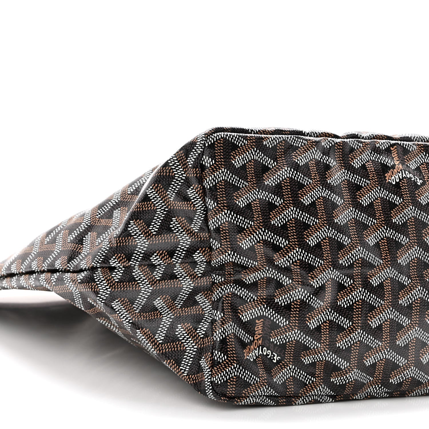 Goyard Goyardine Saint Louis PM Black Gold 9 of 10