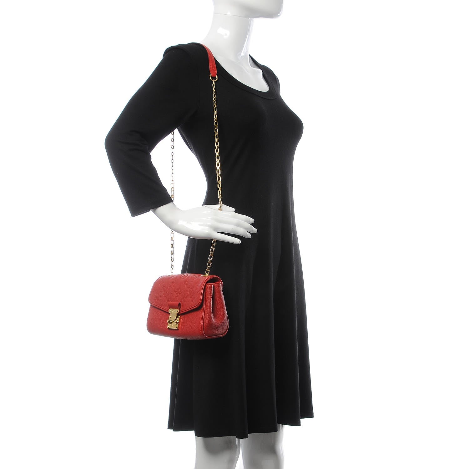 Louis Vuitton Empreinte Saint Germain BB Cherry 2 of 7