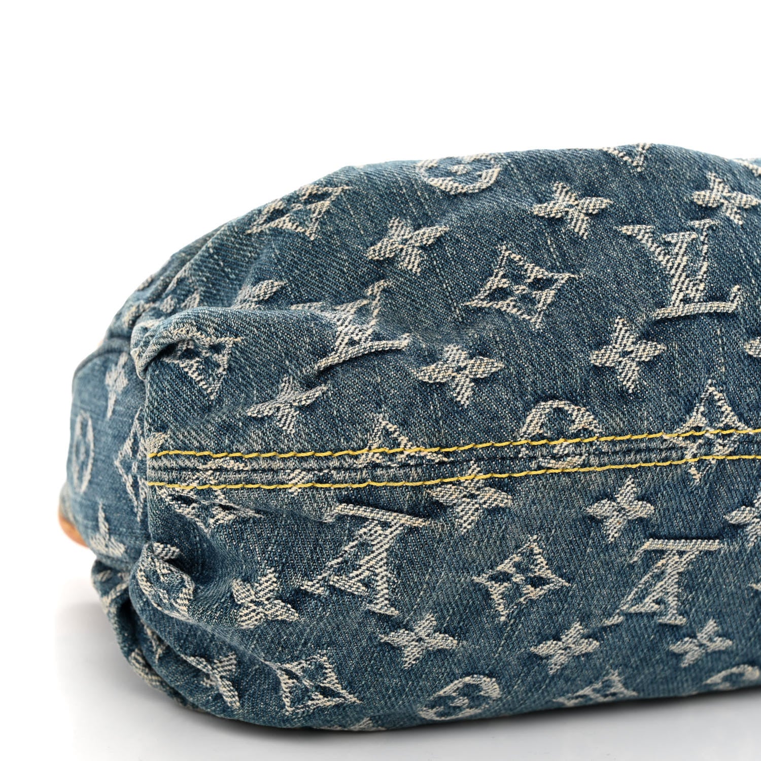 Louis Vuitton Monogram Denim Pleaty Blue 8 of 9