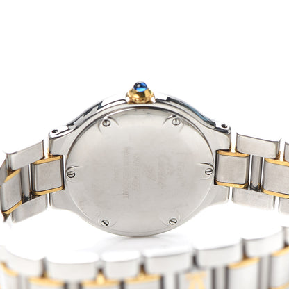 Cartier Stainless Steel 18K Yellow Gold 28mm Must De 21 Quartz Watch 4 of 6