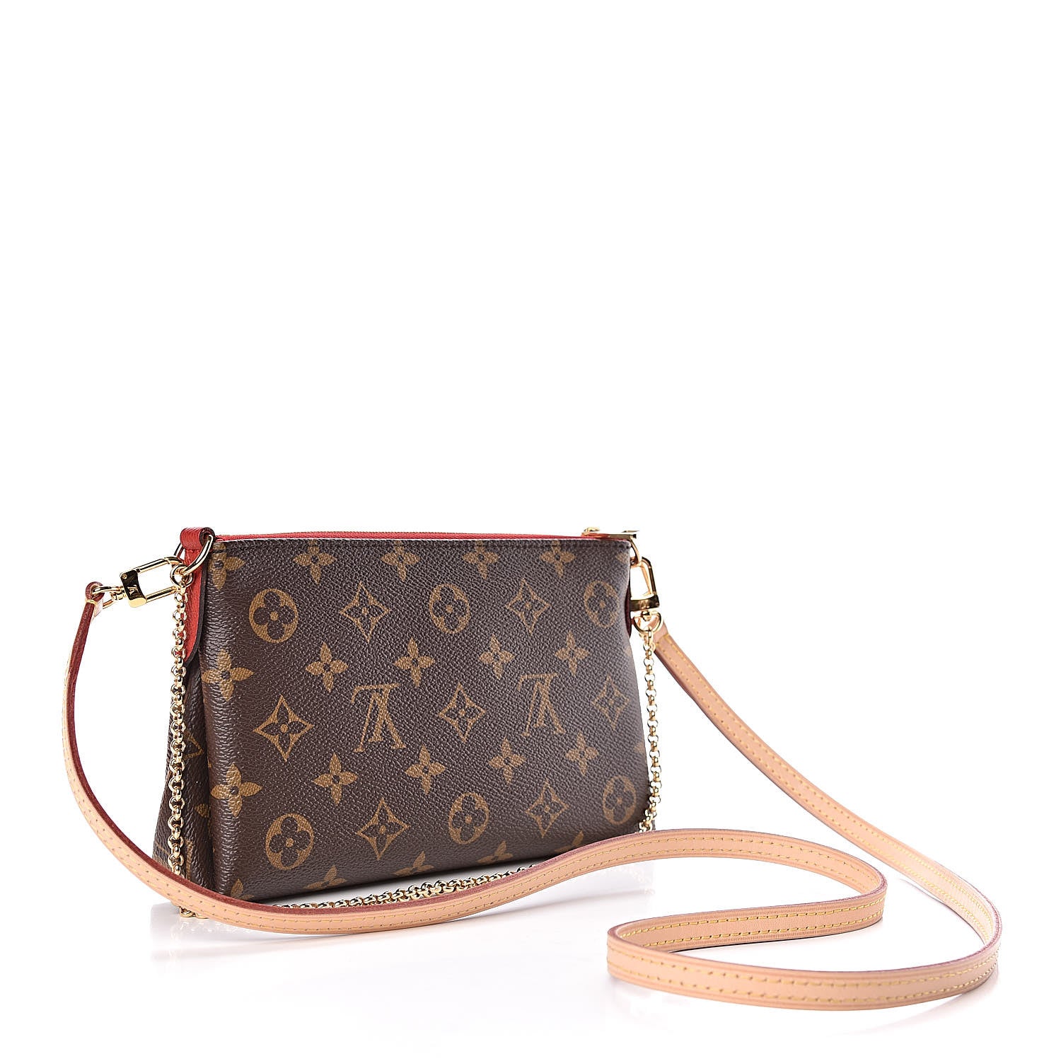 Louis Vuitton Monogram Pallas Clutch Cherry 3 of 11