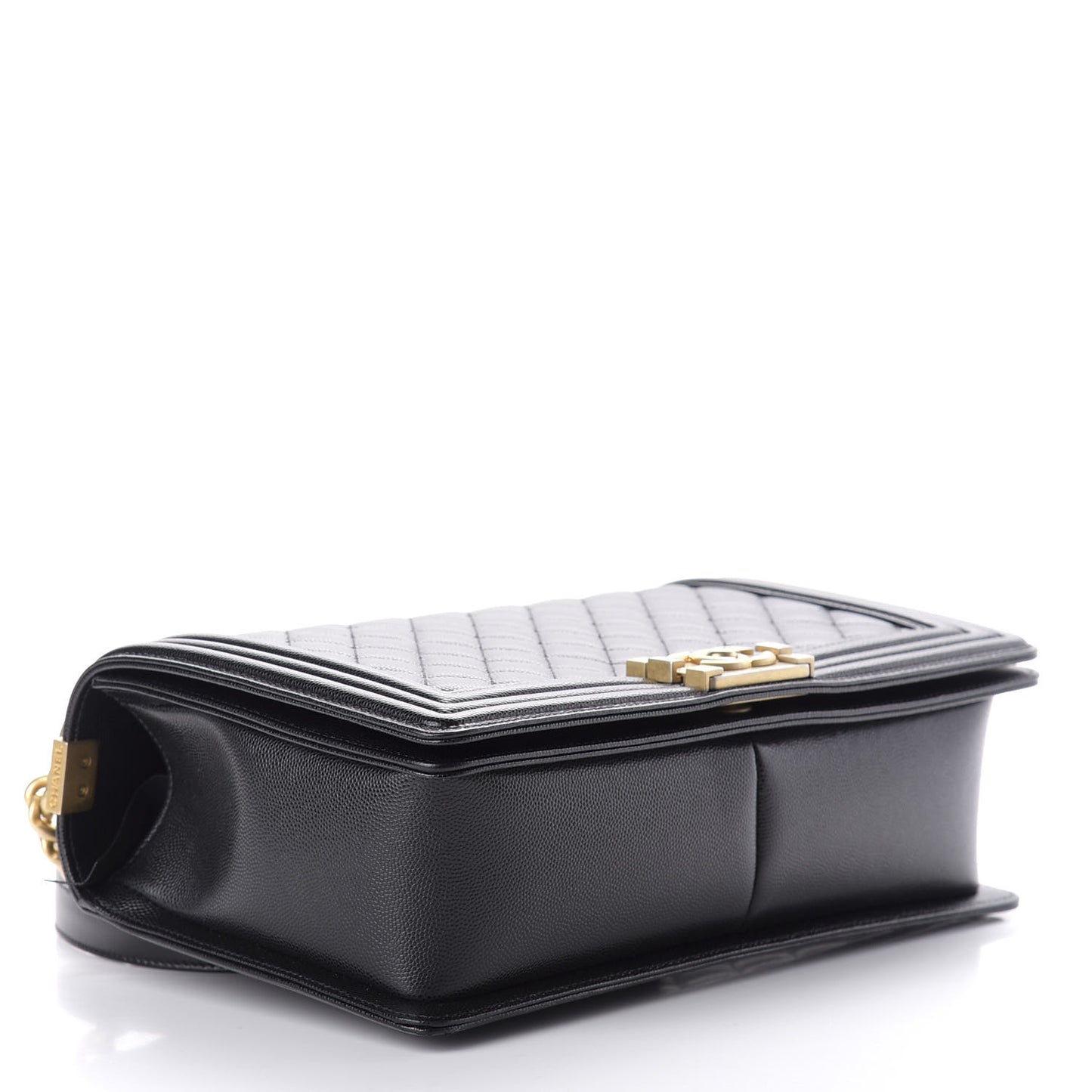 Caviar Quilted New Medium Boy Flap Black