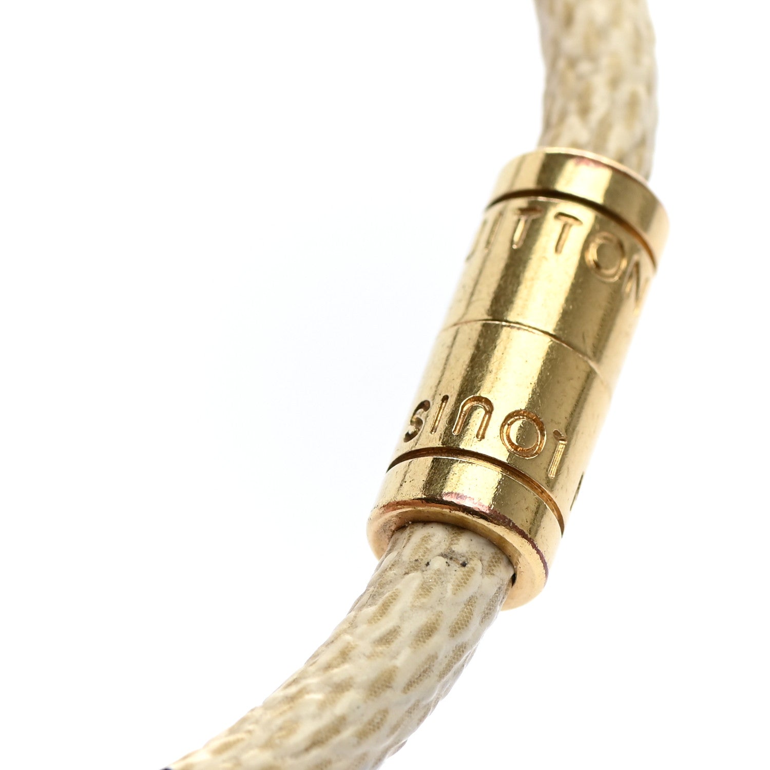 Louis Vuitton Damier Azur Keep It Bracelet 17 5 of 6