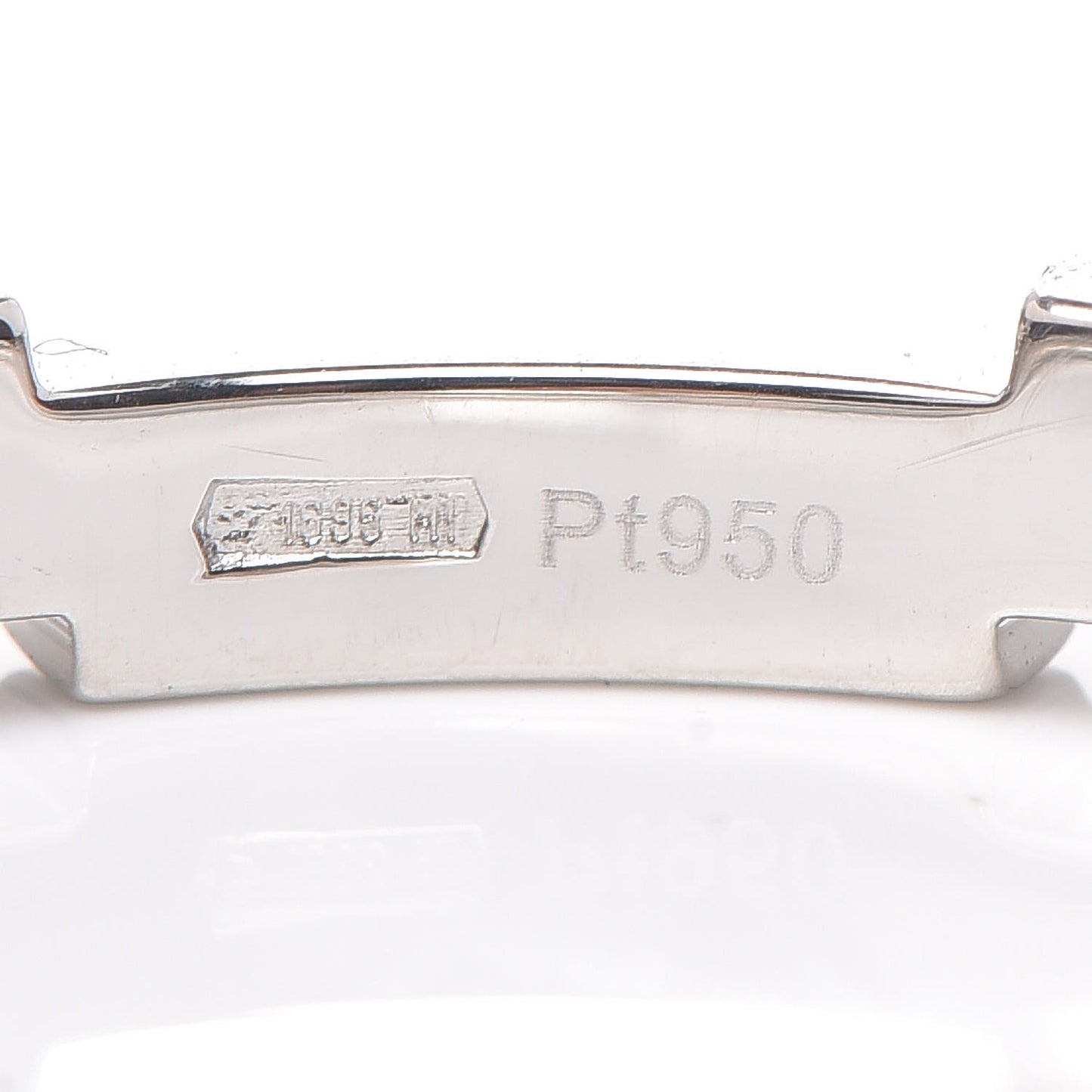 Platinum Diamond Link To Love Band Ring 50 5.25