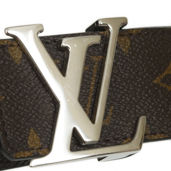 Macassar Monogram LV Initiales Reversible Belt100 40