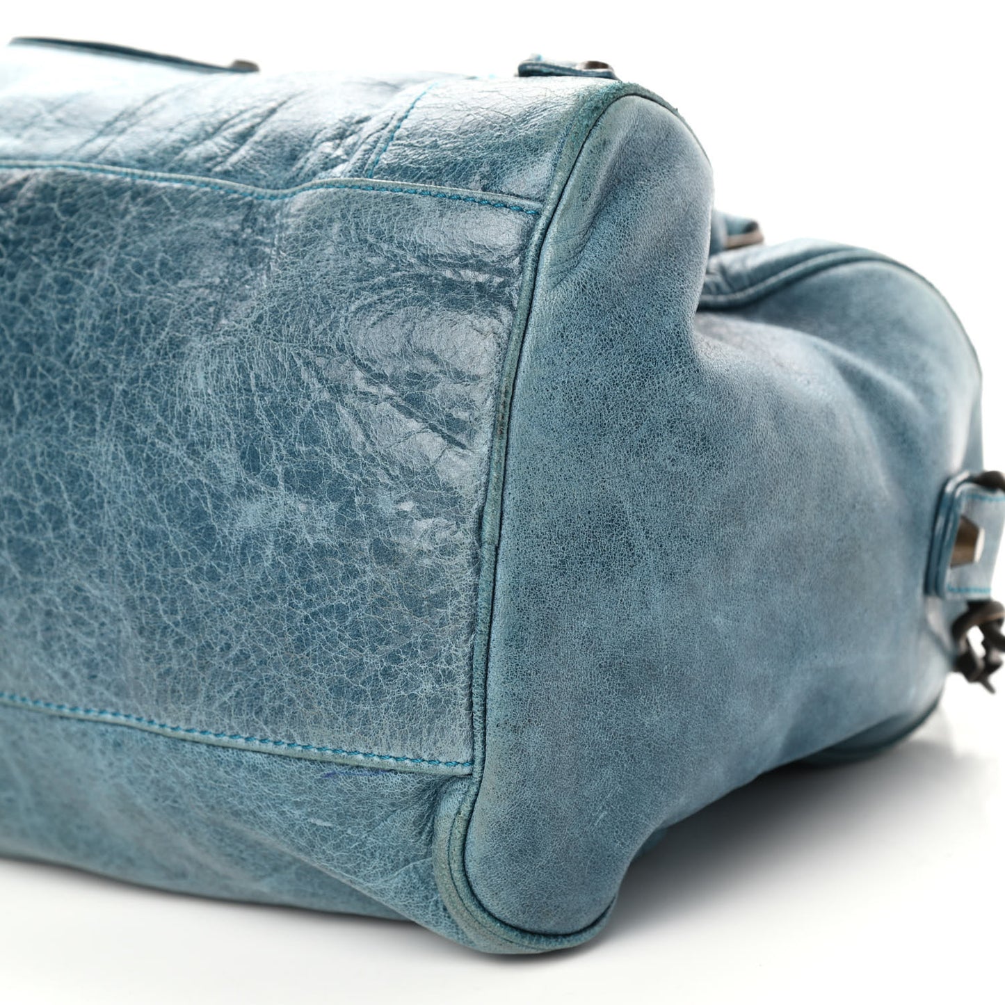 Lambskin Classic Hardware Twiggy Bleu