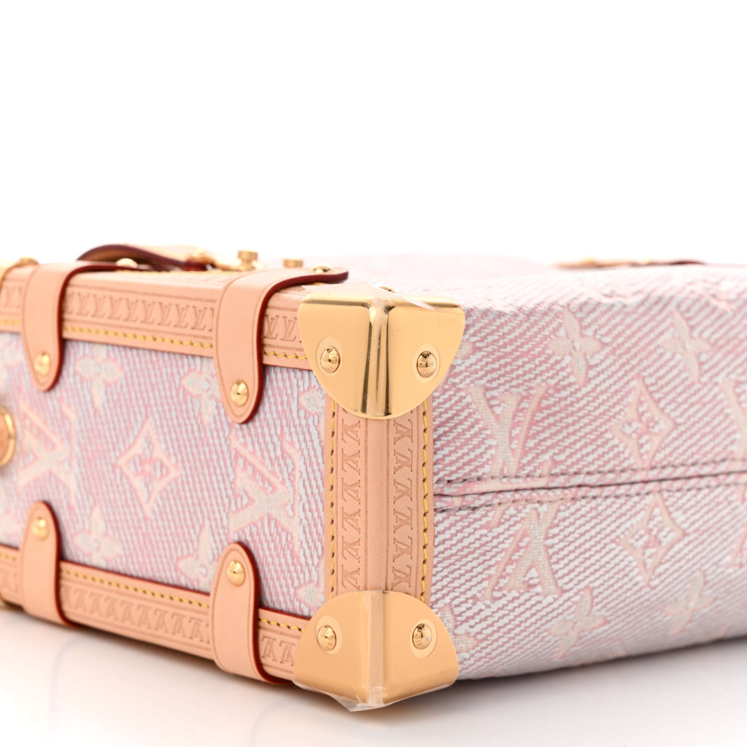 Louis Vuitton Monoglam Side Trunk Rose 8 of 9