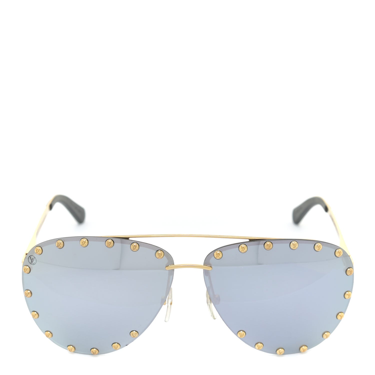 Louis Vuitton The Party Aviator Sunglasses Z0911U Blue 2 of 7