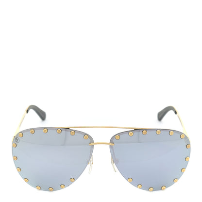 Louis Vuitton The Party Aviator Sunglasses Z0911U Blue 2 of 7