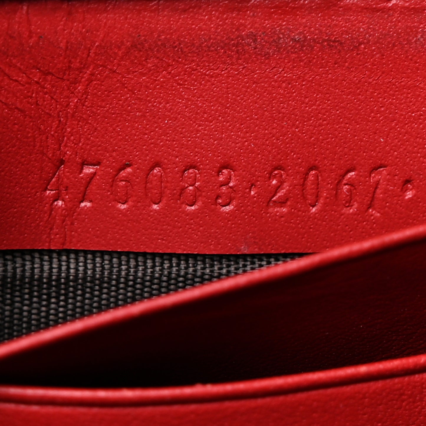 Calfskin Sylvie Zip Around Wallet Hibiscus Red