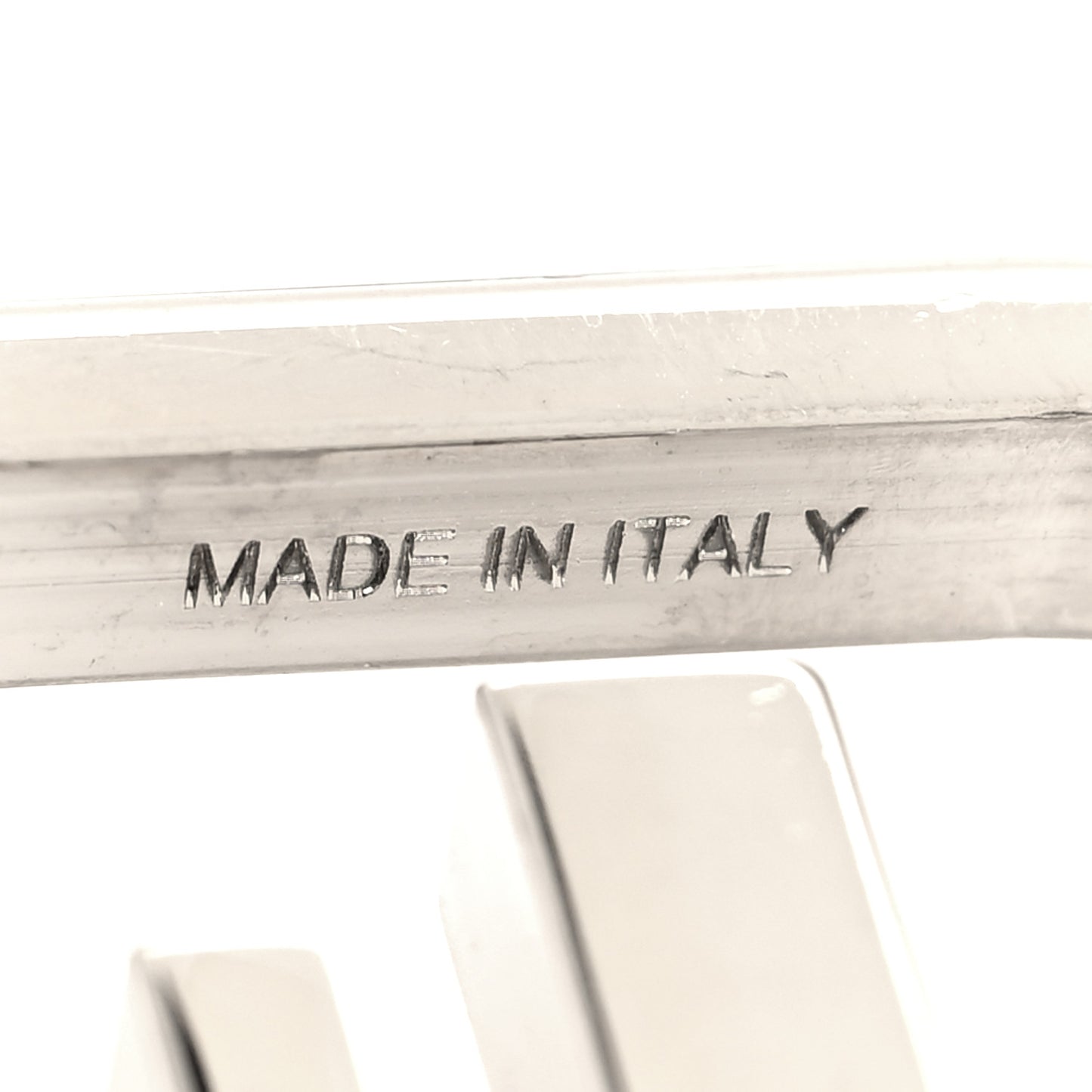 Metal O'Lock Strap You Silver