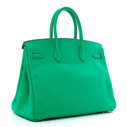 Hermes Togo Birkin 35 Menthe 3 of 10